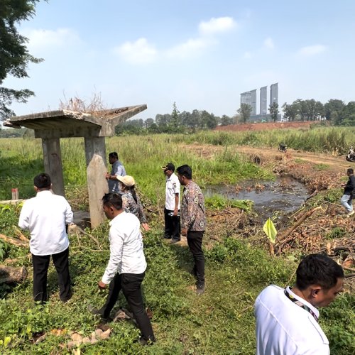 BBWS Ciliwung-Cisadane Tinjau Situ Cihuni Kabupaten Tangerang, Temukan Saluran Inlet Hilang