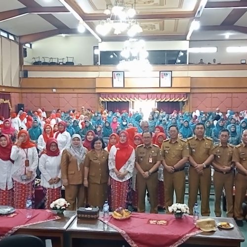 Semarakan HUT RI ke-79, PKK Kota Bekasi Gelar Lomba Hias Nasi Tumpeng