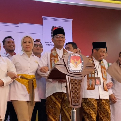 Ridwan Kamil-Suswono Bawa Slogan 'Jakarta Baru'