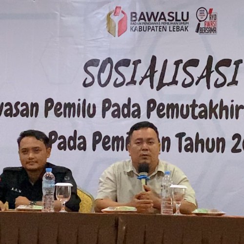 Bawaslu Buka Posko Pengaduan untuk Awasi Pilkada Lebak 2024