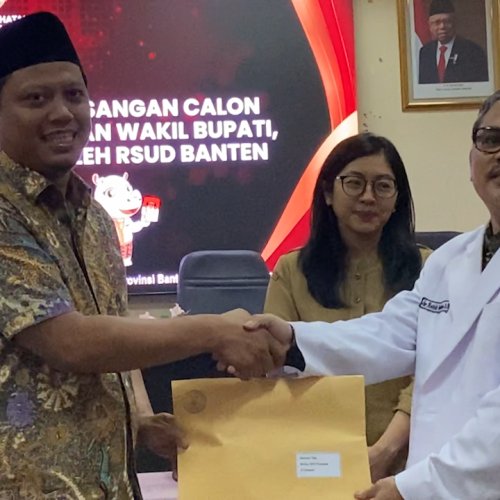 KPU Terima Hasil Tes Kesehatan Airin-Ade dan Andra-Dimyati