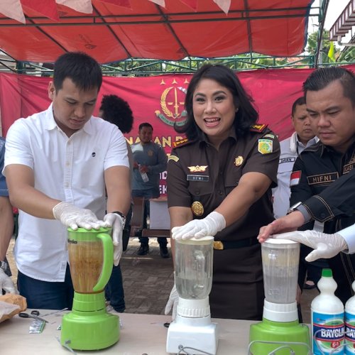 73 Perkara Pidana Umum Dimusnahkan, Kajari Tangsel: Kami Lakukan Secara Reguler