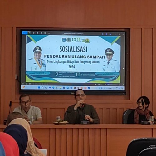 DLH Tangsel Gelar Sosialisasi Pendaur Ulangan Sampah, Ubah Limbah Jelantah Jadi Sabun
