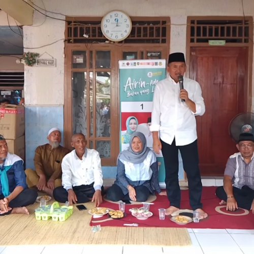 Cawagub Ade Sumardi Blusukan di Lebak, Janji Ciptakan Lapangan Kerja hingga Jalan Mulus