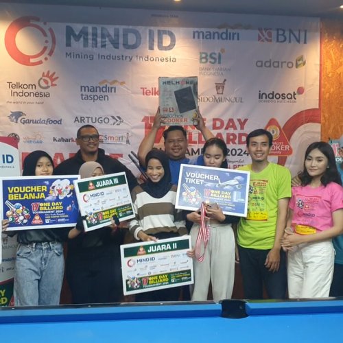 Journalist Snooker Community Gelar One Day Billiard Tournament ke-17