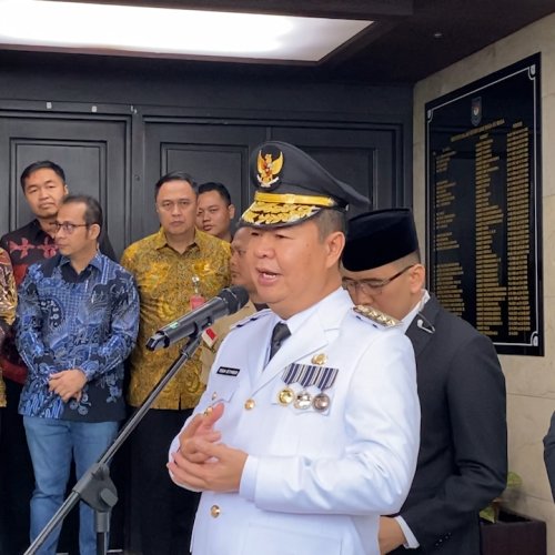 Mendagri Resmi Lantik Dirjen Dukcapil Kemendagri Teguh Setyabudi jadi Pj Gubernur DKI Jakarta