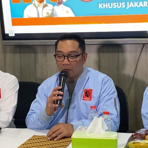 Resmi Didukung Projo, Ridwan Kamil: Sejak Awal Jokowi Sudah Mengarah Kami