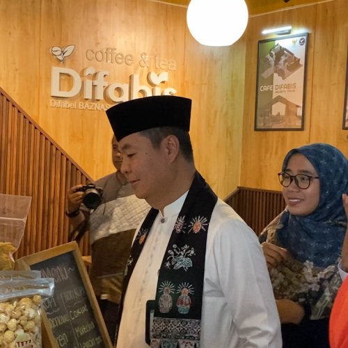 Berdayakan Difabel, Pj Gub DKI Resmikan Kafe Difabis di Balai Kota