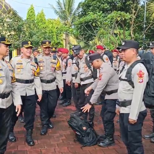 810 Anggota Polri Diterjunkan Amankan Pilkada Lebak