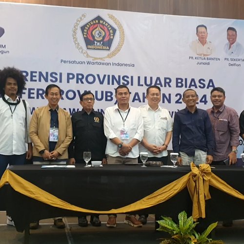 Mashudi Resmi Pimpin PWI Banten Periode 2024-2029