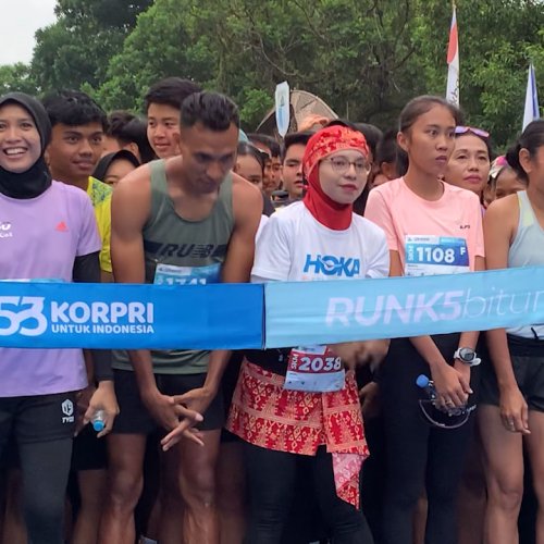 Ribuan Pelari di Indonesia Berebut Podium di Kejuaraan RUNK5bitung