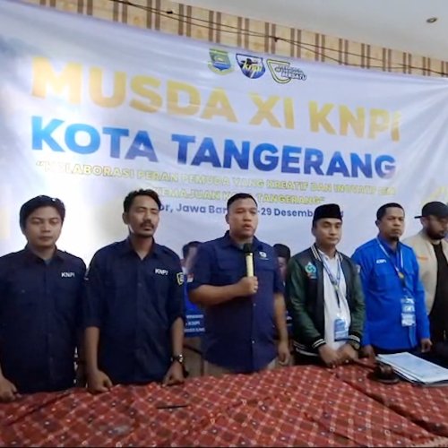 Dede Maulana Jabat Ketua KNPI Kota Tangerang