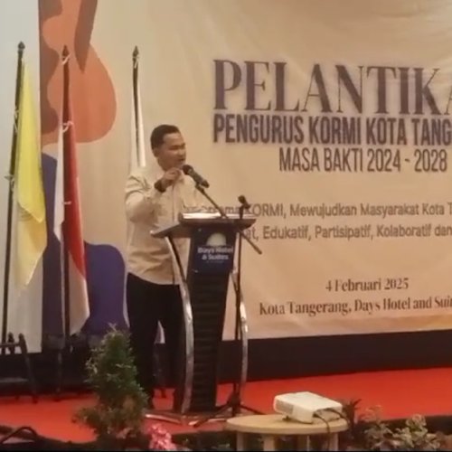 Usai Dilantik, KORMI Kota Tangerang Diberi Target Tuan Rumah FORNAS