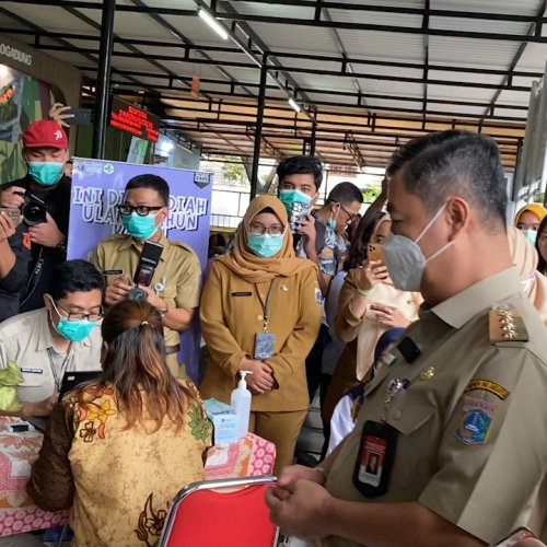 Tinjau Cek Kesehatan Gratis di Puskesmas Pulogadung, Pj Teguh: Ini Tidak Termasuk untuk Pengobatan Tindak Lanjut