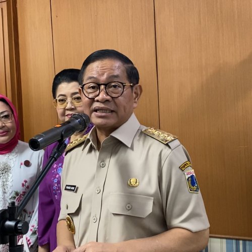 Pramono Anung Bungkam soal Hasil Rapim Tertutup Kenaikan Tarif Air PAM Jaya