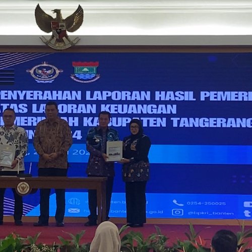 Pemkab Tangerang Raih Opini WTP ke-17 Berturut-turut