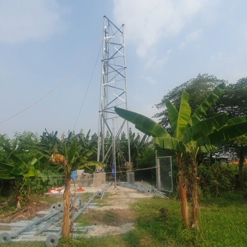 Tak Berizin! Pembangunan Menara Telekomunikasi di Buaran Indah Kota Tangerang Terus Jalan