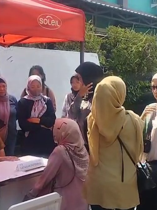 SPMB di SMAN 7 Tangsel Berjalan Lancar